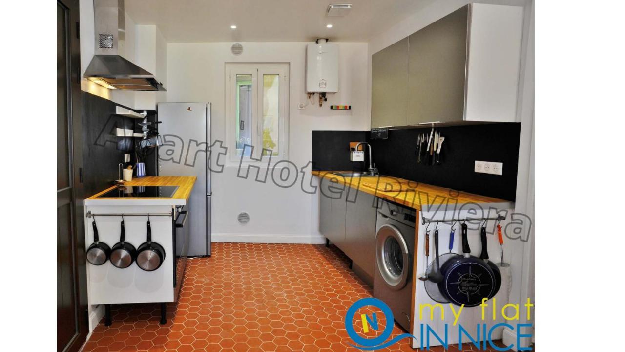 Aparthotel Riviera - Sea View - Amazing Large 3 Bedrooms With Sea View Ac - Old Town- Promenade Des Anglais Nice Buitenkant foto