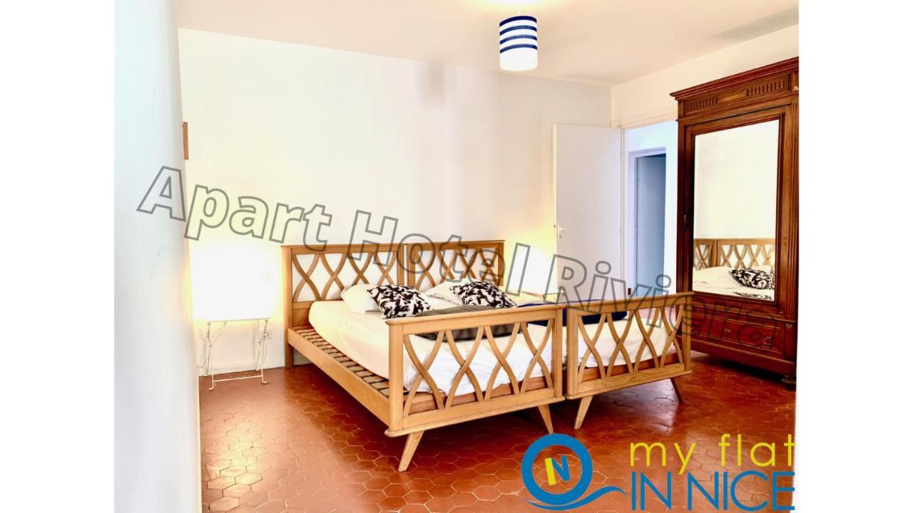 Aparthotel Riviera - Sea View - Amazing Large 3 Bedrooms With Sea View Ac - Old Town- Promenade Des Anglais Nice Buitenkant foto