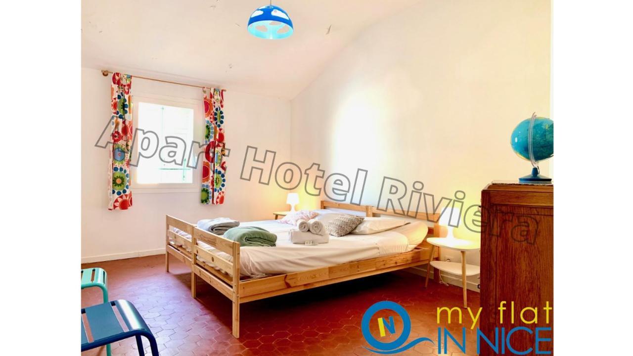 Aparthotel Riviera - Sea View - Amazing Large 3 Bedrooms With Sea View Ac - Old Town- Promenade Des Anglais Nice Buitenkant foto