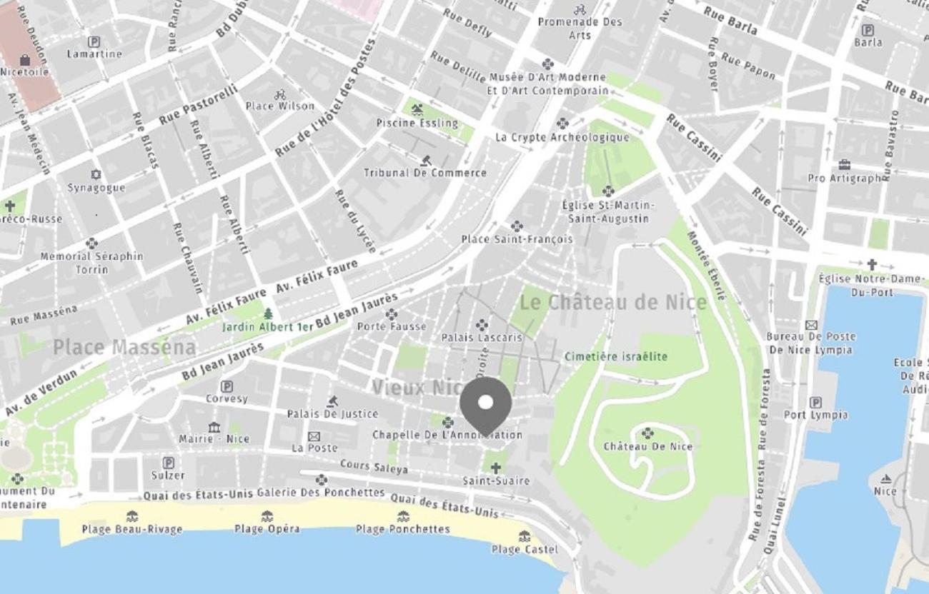 Aparthotel Riviera - Sea View - Amazing Large 3 Bedrooms With Sea View Ac - Old Town- Promenade Des Anglais Nice Buitenkant foto